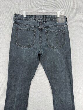 Social Collision Indie Jeans Mens 32x30 Slim Dark Wash Denim Pants Grunge